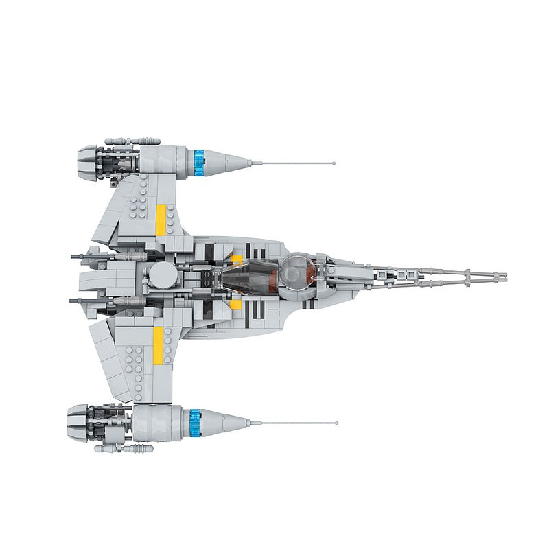 N-1 Galactic Hot Rod Fighter Building Kit | LEGO-Compatible MOC - 6