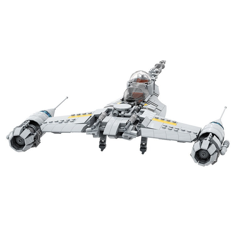 N-1 Galactic Hot Rod Fighter Building Kit | LEGO-Compatible MOC - 7