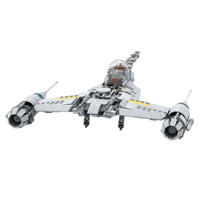 N-1 Galactic Hot Rod Fighter Building Kit | LEGO-Compatible MOC - 7
