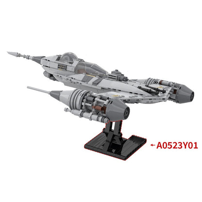 N-1 Galactic Starfighter Bounty Hunter Building Kit | LEGO-Compatible MOC - 5