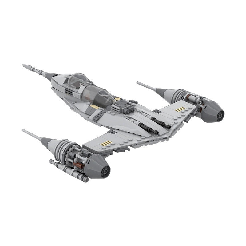 N-1 Galactic Starfighter MOC Bounty Hunter Spacecraft Building Kit - 1