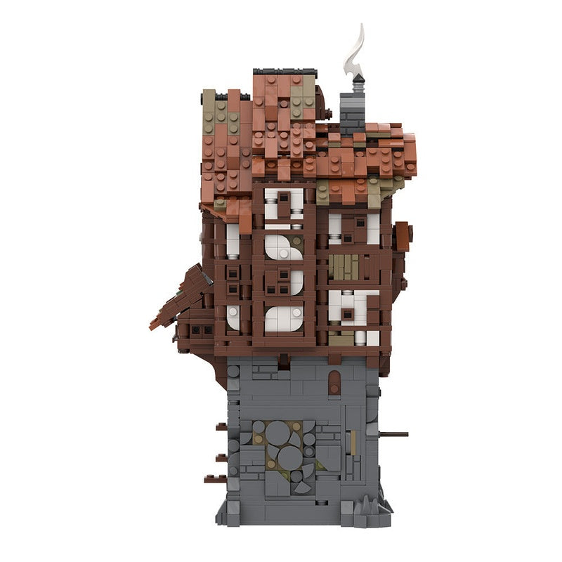 Nameless Village MOC Building Kit | Medieval Fantasy Settlement Model - 5