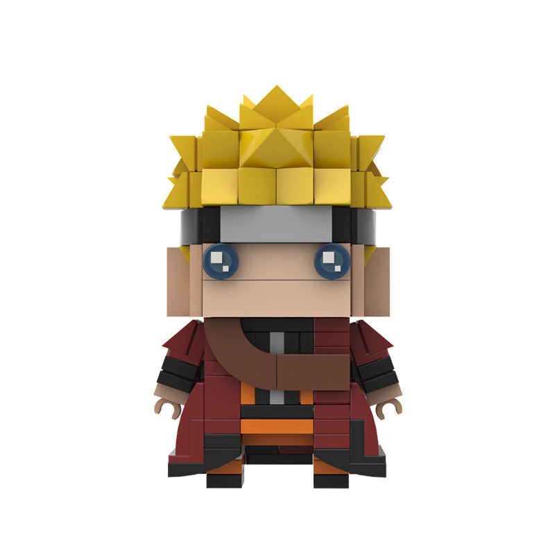 naruto sage mode brickheadz moc | compatible with lego - 1