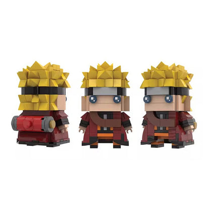 naruto sage mode brickheadz moc | compatible with lego - 3