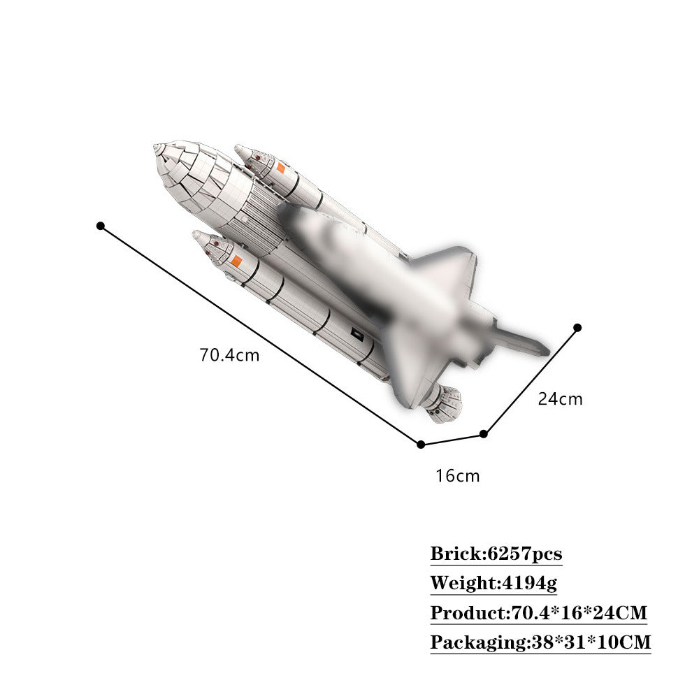 nasa space shuttle (10283) | columbia sts-1 external fuel tank & srb addons | moc-77033 - 4