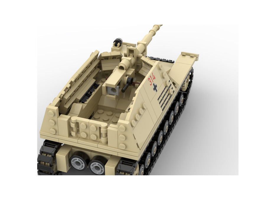 nashorn tank destroyer building set | moc-158862 - 5