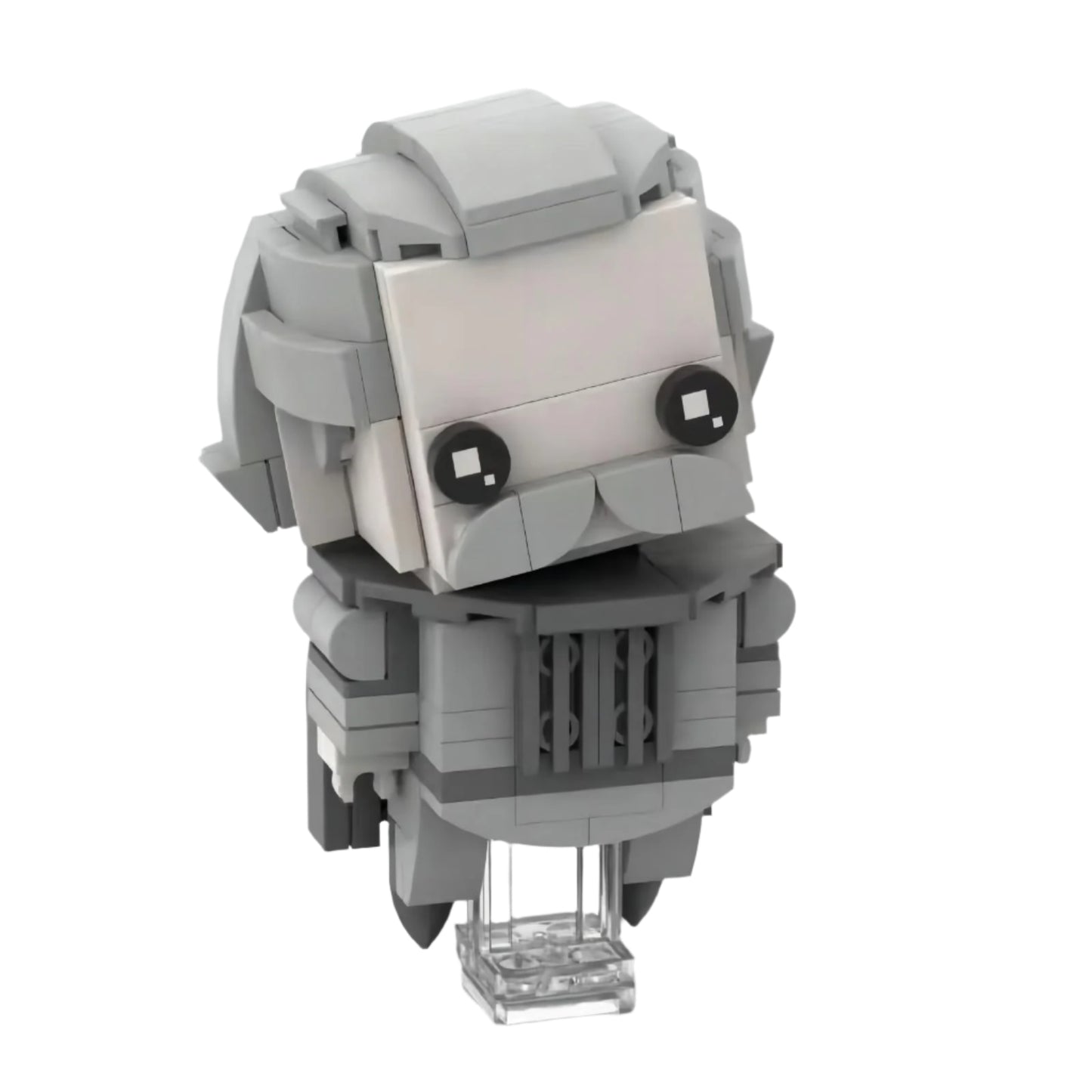 nearly headless nick brickheadz moc | harry potter | compatible with lego - 2