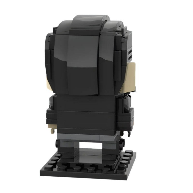 negan smith brickheadz building kit | the walking dead | moc-215558 - 3