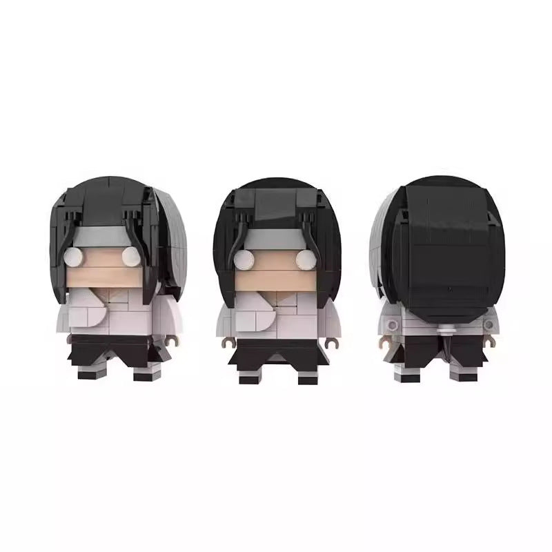 neji hyuga brickheadz moc set | lego-compatible anime blocks - 2