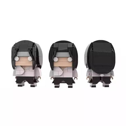 neji hyuga brickheadz moc set | lego-compatible anime blocks - 2