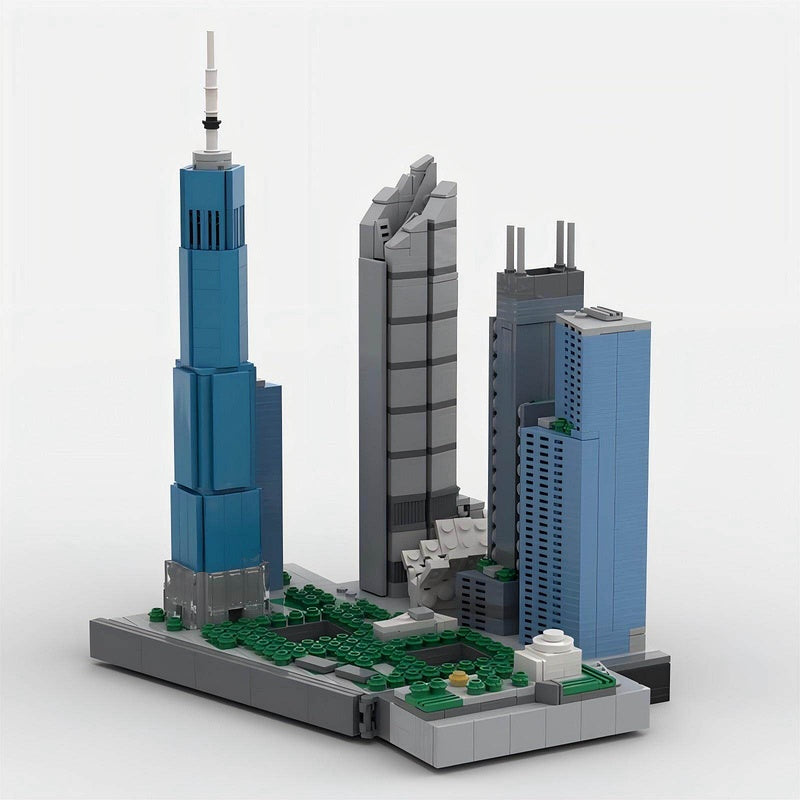 New World Trade Center NYC Building Kit | LEGO-Compatible MOC - 2