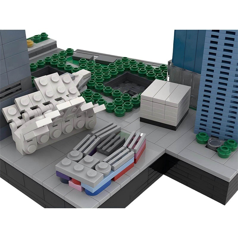 New World Trade Center NYC MOC Skyscraper Building Kit | Manhattan Tower Model - 5