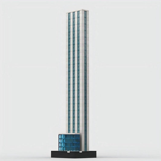 New York 100 West 53rd Street MOC Skyscraper Building Kit - 1