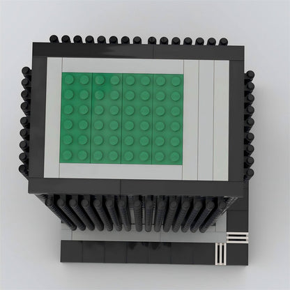 New York Black Rock Skyscraper Building Kit | LEGO-Compatible MOC - 6