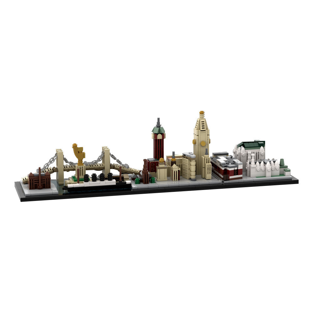 New York City Skyline 1900's Building Kit | LEGO-Compatible MOC - 1