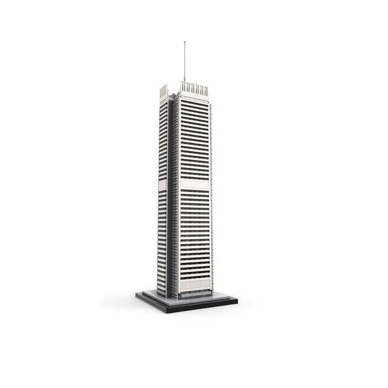New York Times Tower MOC Building Kit | 1:800 Scale Architectural Model - 1