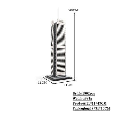 New York Times Tower MOC Building Kit | 1:800 Scale Architectural Model - 3