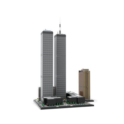 New York World Trade Center Complex 1:800 MOC Skyscraper Building Kit - 1