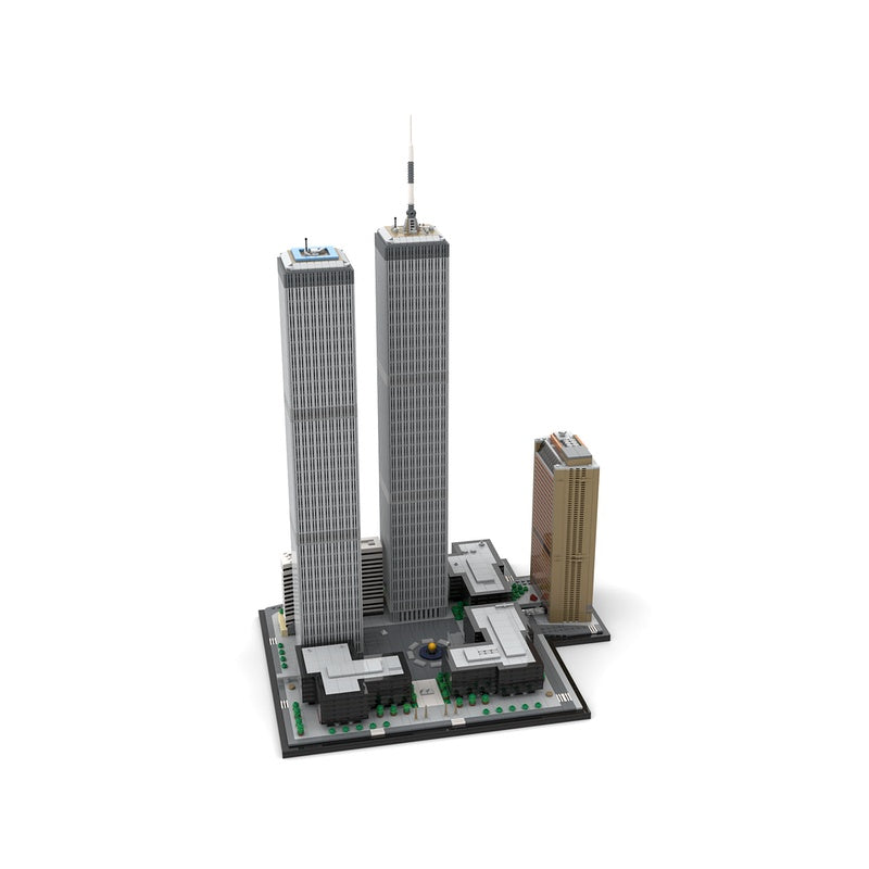 New York World Trade Center Complex 1:800 MOC Skyscraper Building Kit - 4
