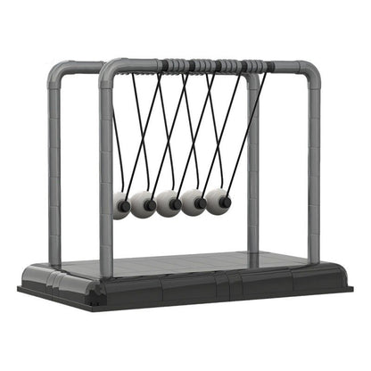 Newton’s Cradle Physics Desk Model MOC Building Kit | Kinetic Motion Display - 1