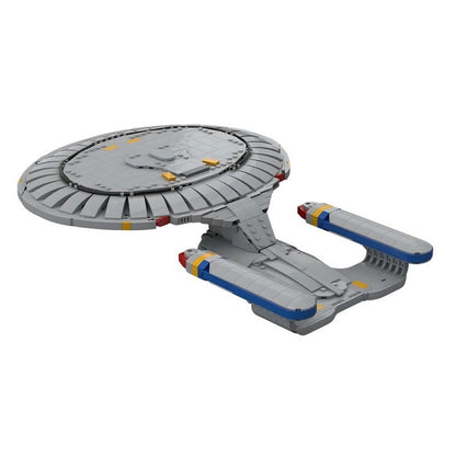 Next-Gen Deep Space Flagship Building Kit | 1:1500 Scale  | Compatible MOC - 5