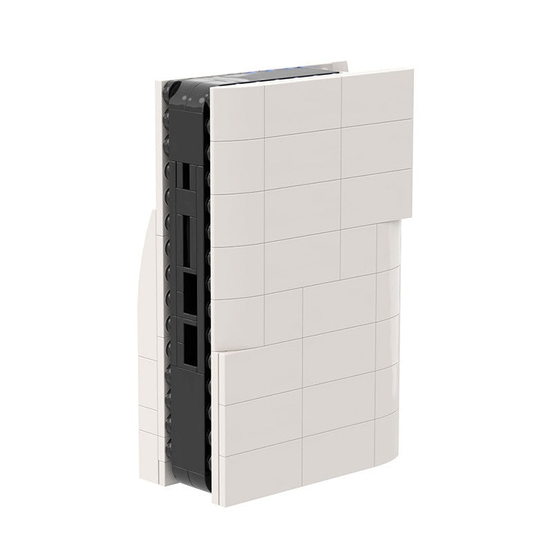 Next-Gen White Gaming Console Building Kit | LEGO-Compatible MOC - 2