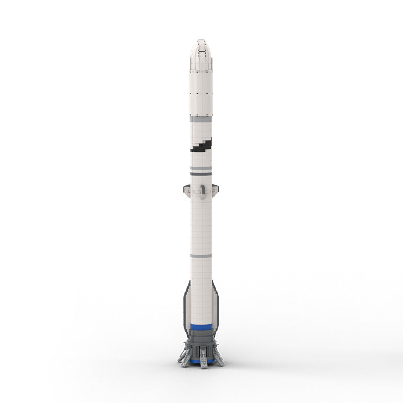 NG Heavy-Lift Orbital Rocket Building Kit | 1:110 Scale | LEGO-Compatible MOC - 1