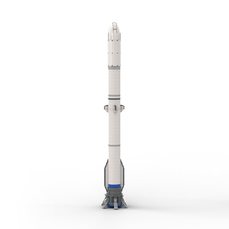 NG Heavy-Lift Orbital Rocket Building Kit | 1:110 Scale | LEGO-Compatible MOC - 3