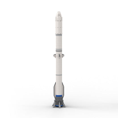 NG Heavy-Lift Orbital Rocket Building Kit | 1:110 Scale | LEGO-Compatible MOC - 3