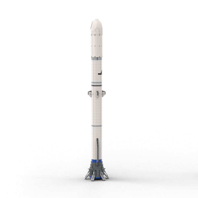 NG Heavy-Lift Orbital Rocket Building Kit | 1:110 Scale | LEGO-Compatible MOC - 4