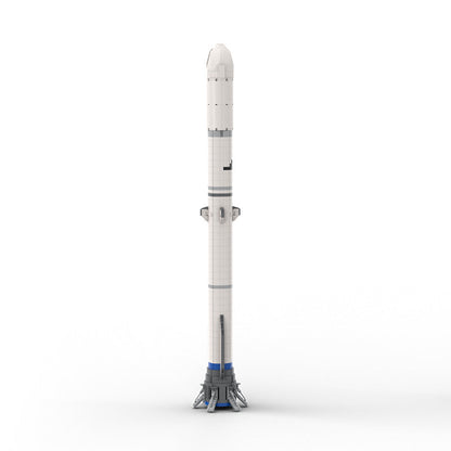 NG Heavy-Lift Orbital Rocket Building Kit | 1:110 Scale | LEGO-Compatible MOC - 4