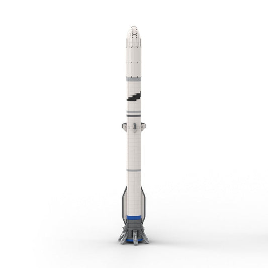 NG Heavy-Lift Orbital Rocket MOC Building Kit | 1:110 Scale Space Model - 1