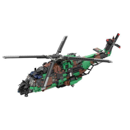 NH-90 Tactical Transport Helicopter | LEGO-Compatible MOC - 1