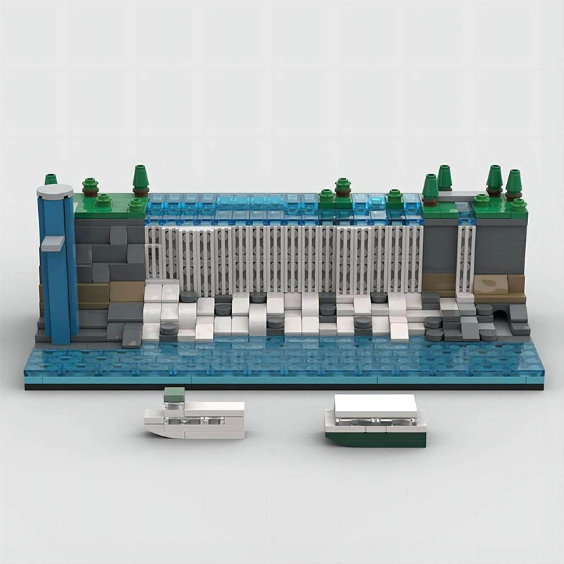 Niagara Falls Landmark Architecture Building Kit | Compatible MOC - 1