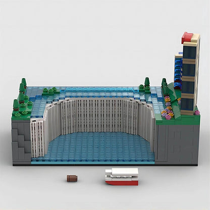 Niagara Falls Landmark Architecture Building Kit | Compatible MOC - 3