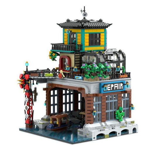 ninjago city expansion 2 building set | moc-158544 - 1