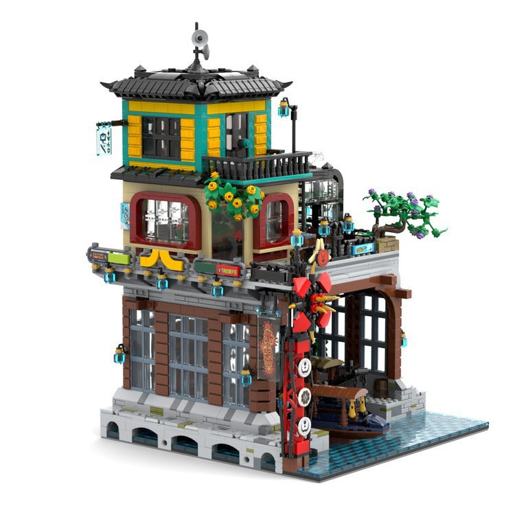 ninjago city expansion 2 building set | moc-158544 - 3