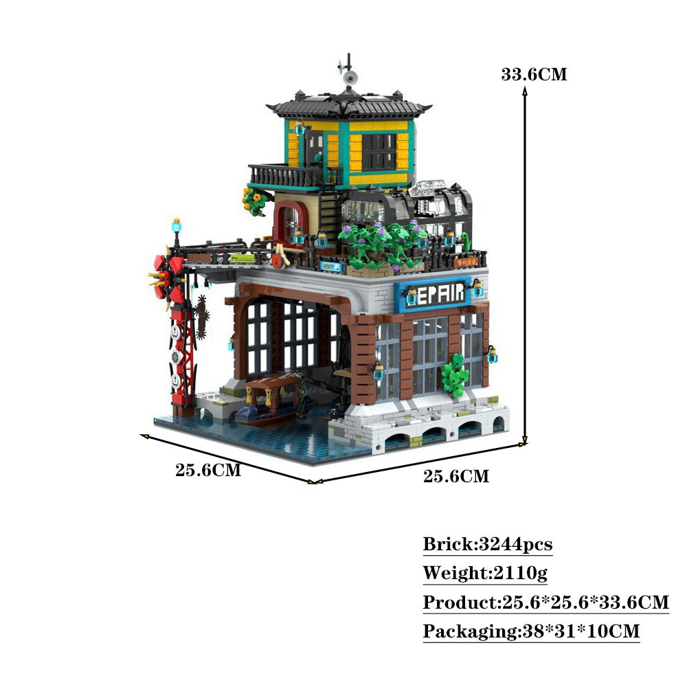 ninjago city expansion 2 building set | moc-158544 - 5