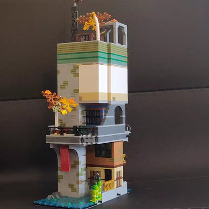 ninjago city observatory building set | moc-122370 - 1