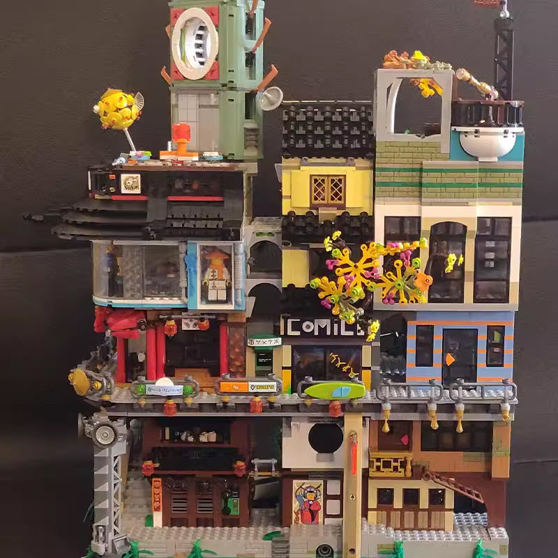 ninjago city observatory building set | moc-122370 - 3