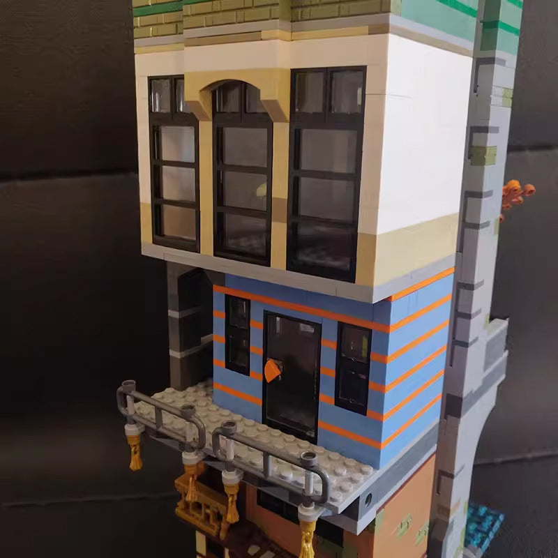 ninjago city observatory building set | moc-122370 - 4