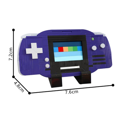 nintendo game boy advance building set | indigo | moc-208861 - 3