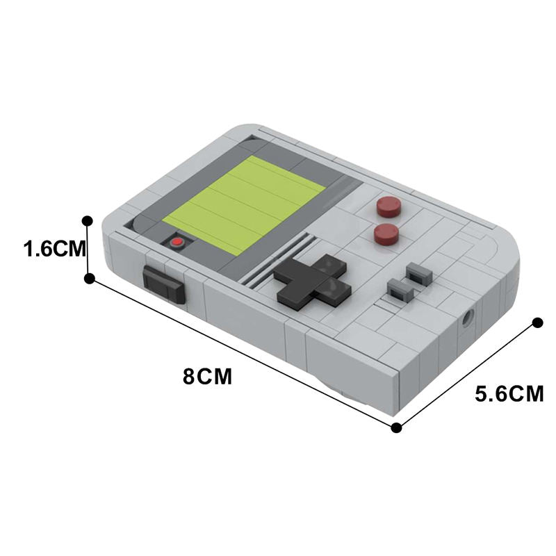 nintendo game boy building set | moc-127451 - 3