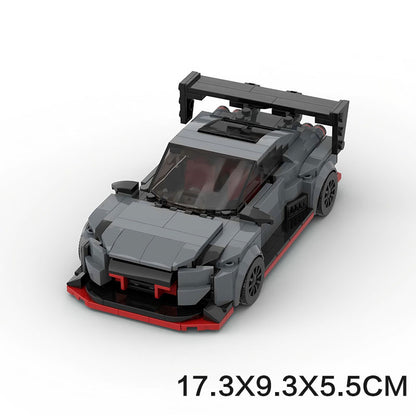 nissan gt-r 35 building set widebody | moc-63126 - 5
