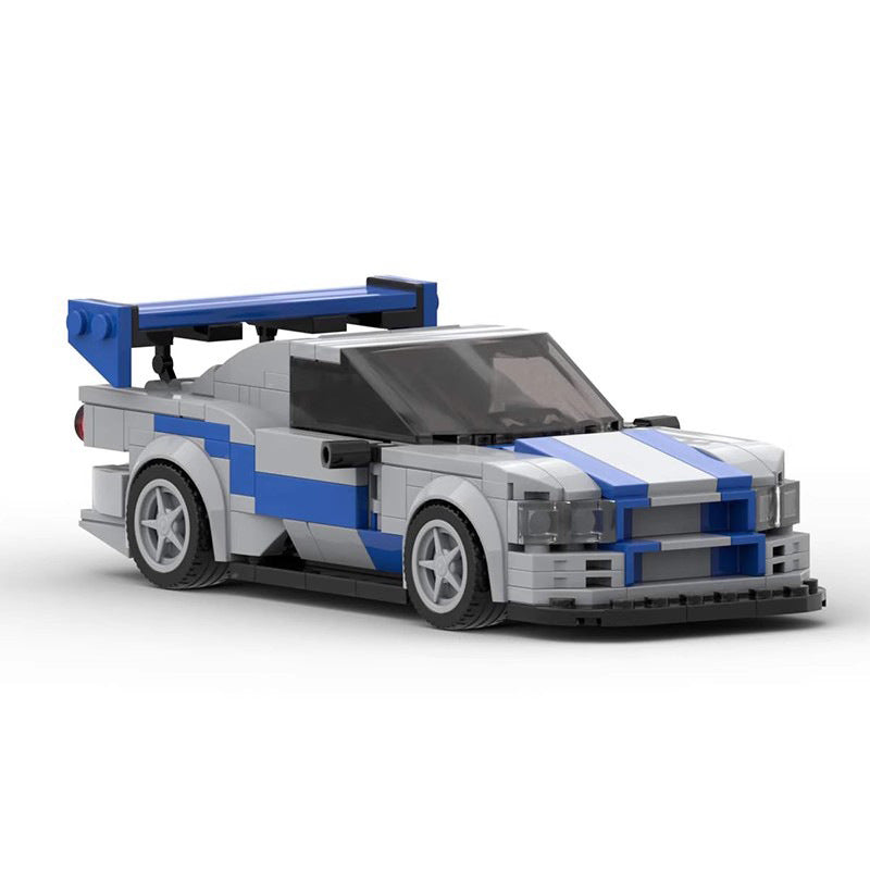 nissan rs4 building set | 329 pcs - 2