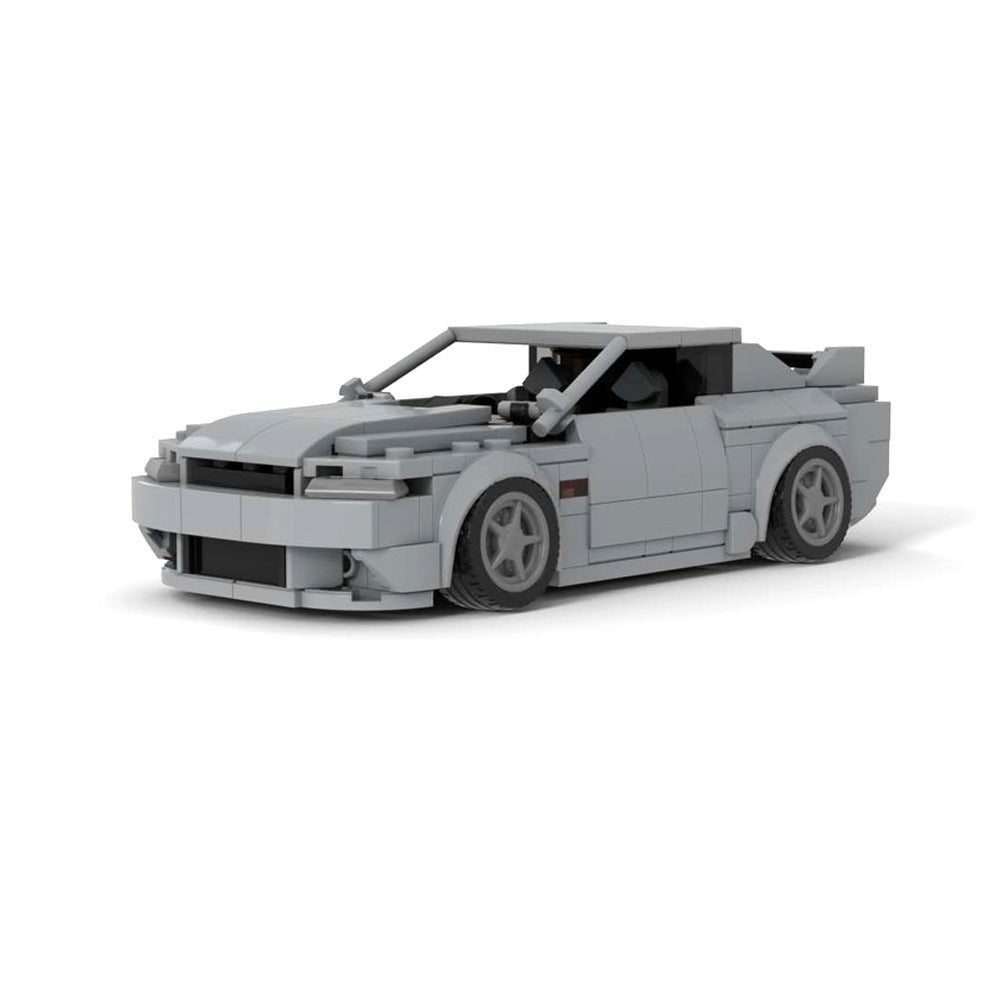 nissan skyline gtr r33 building set | moc-189689 - 3