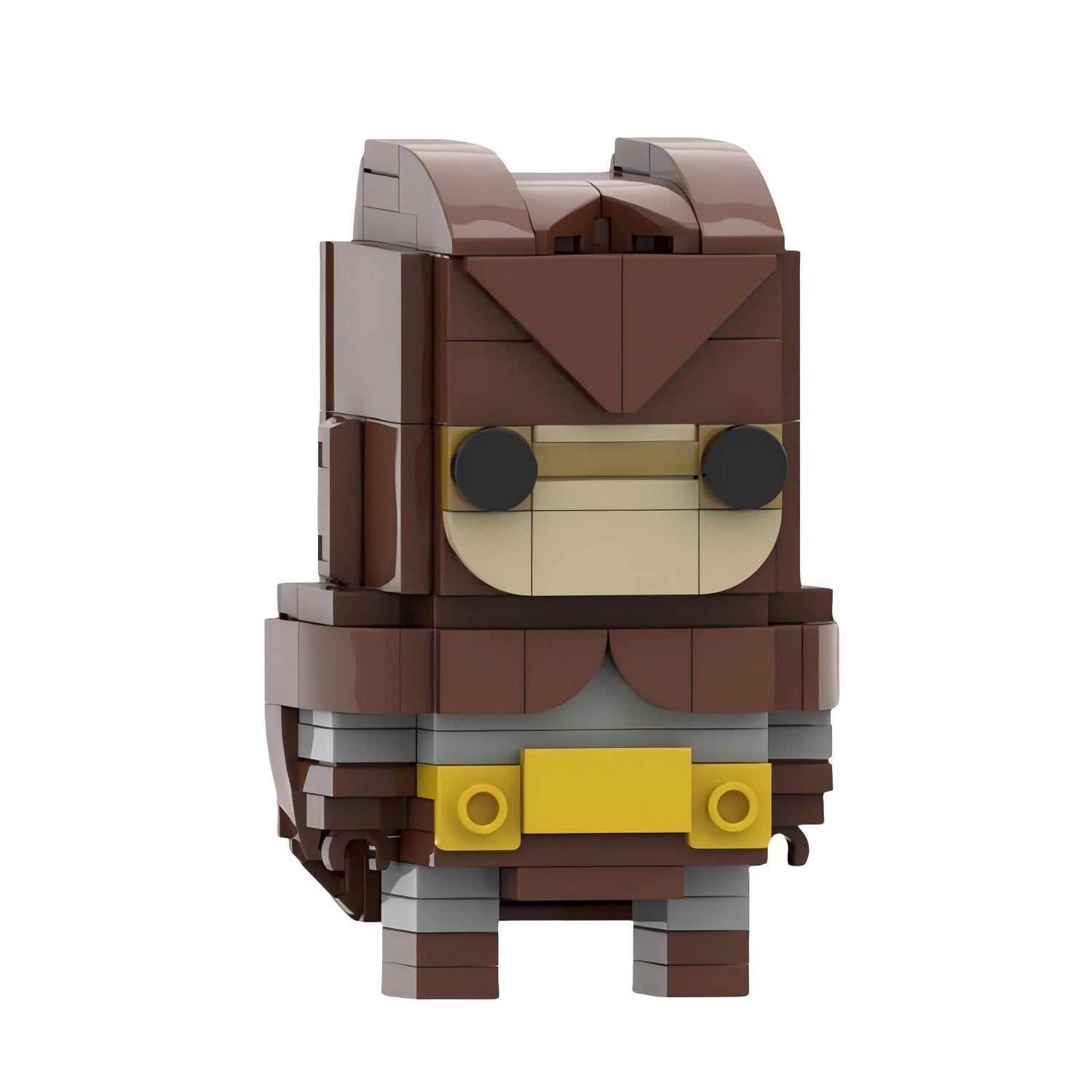 nite owl custom brickheadz building kit | watchmen | moc-117431 - 2