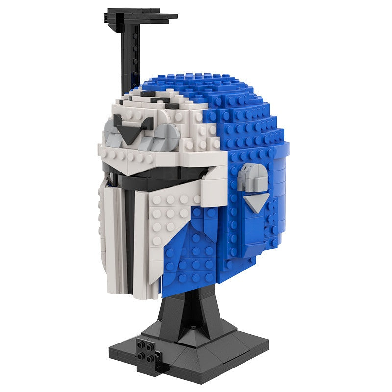 Nite Owl Galactic Bounty Hunter Helmet Building Kit | LEGO-Compatible MOC - 2
