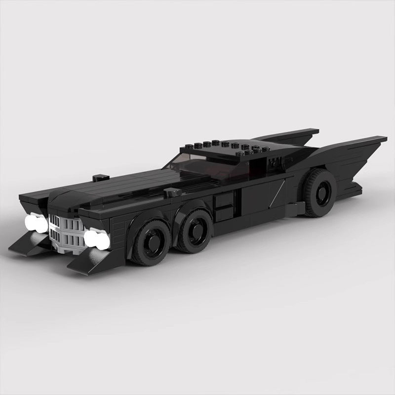noir batmobile building set | moc-122237 - 1