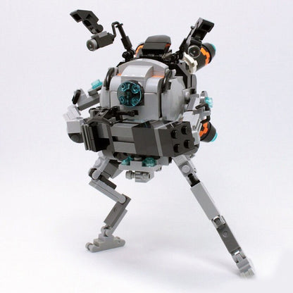 northstar mecha moc building set | titanfall | compatible with lego - 1